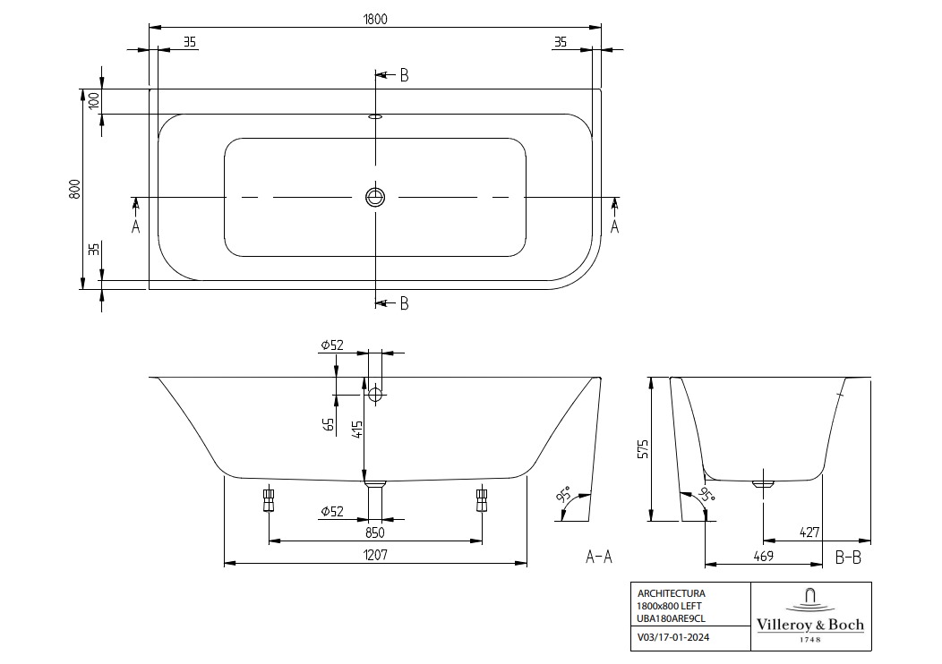 Architectura վաննա՝ պատին ամրացվող - Image 5