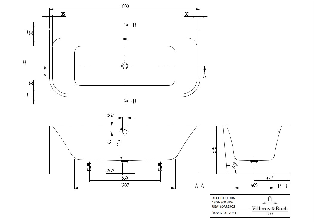 Architectura վաննա՝ պատին ամրացվող - Image 6